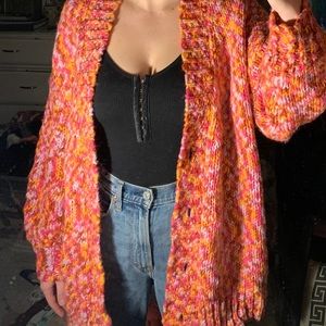 Multi-colored sweater